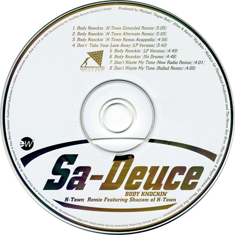 Sa-Deuce Body Knockin' - Don't Take Your Love Away - Don't Waste My Time Sa-Deuce Body Knockin' - Don't Take Your Love Away - Don't Waste My Time