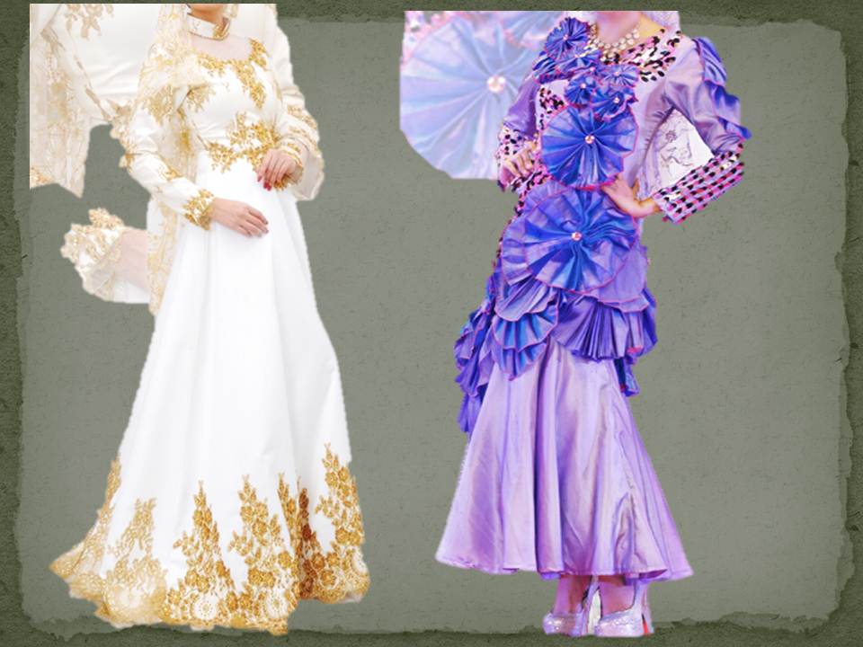 dress pendamping pengantin lace