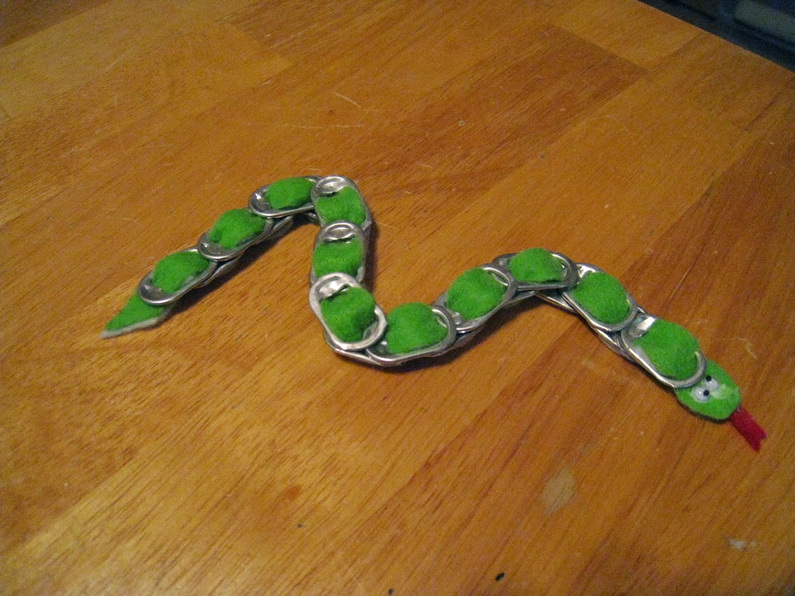 Crafts 4 Camp Pull Tab Snake