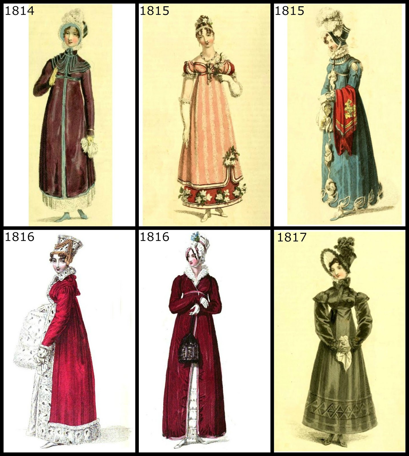 Regency era dress colors for 2018 Regency era dress colors for 2018
