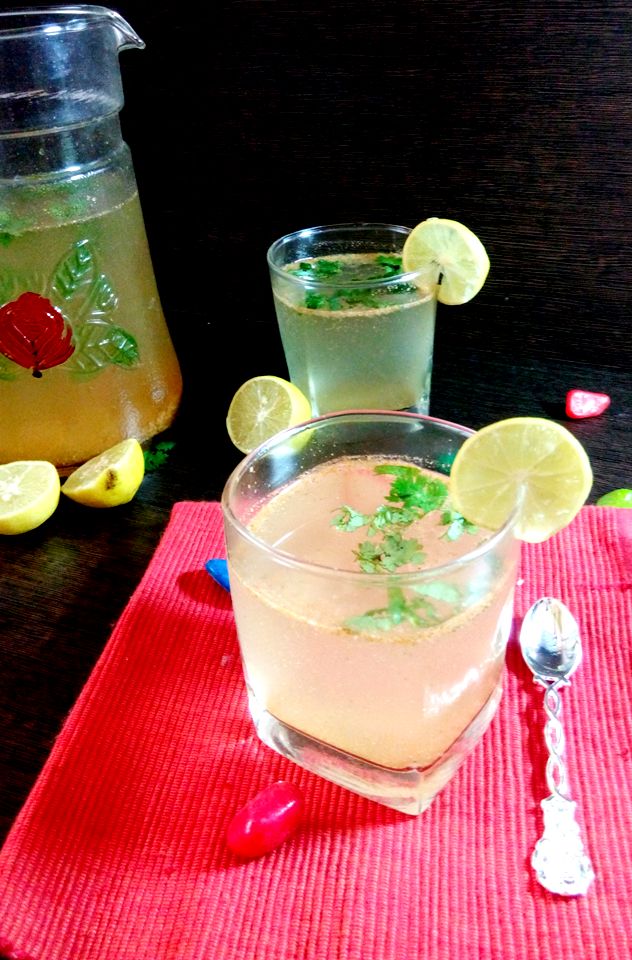 Veggie bus on simple route Masala LemonadeMasala Lemonade Recipe