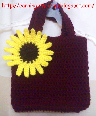 Earning-My-Cape: Quick Crochet Toddler Tote (Free Pattern)
