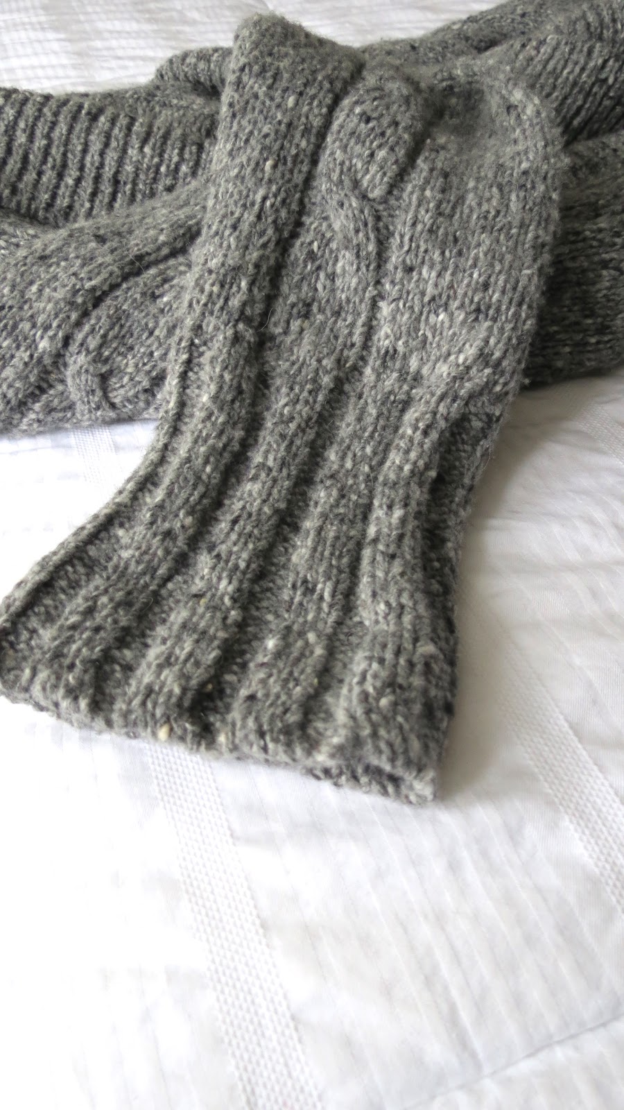 The Simple Craft Diaries Leg Warmers From Old Sweater