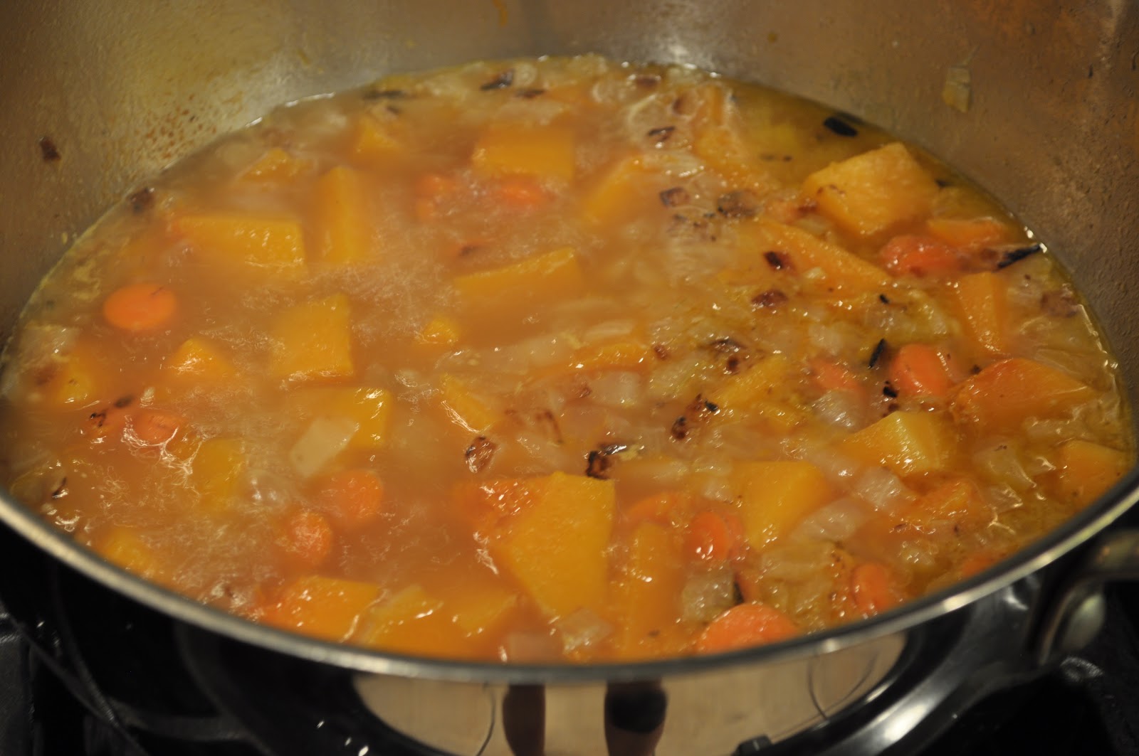One Classy Dish Roasted Butternut Squash & Quinoa soup