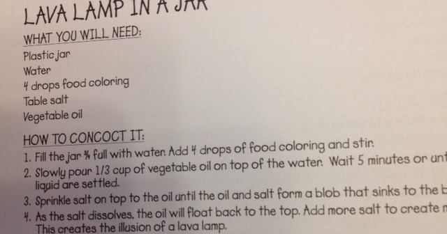 Testing Trendy....1, 2, 3: Lava Lamp Experiment