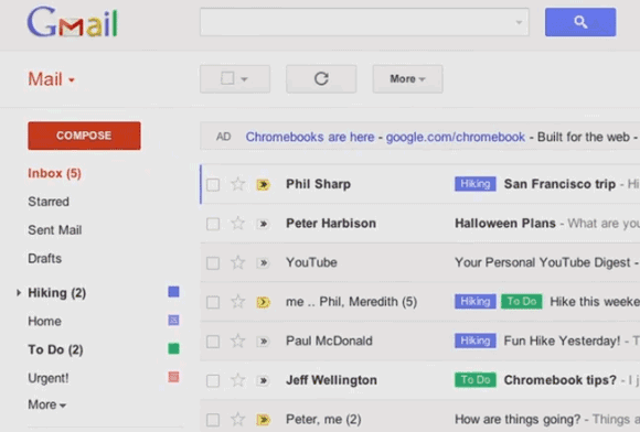 Google เตรียมเปิดโฉมใหม่ของ Gmail หน้าตาคล้าย G+