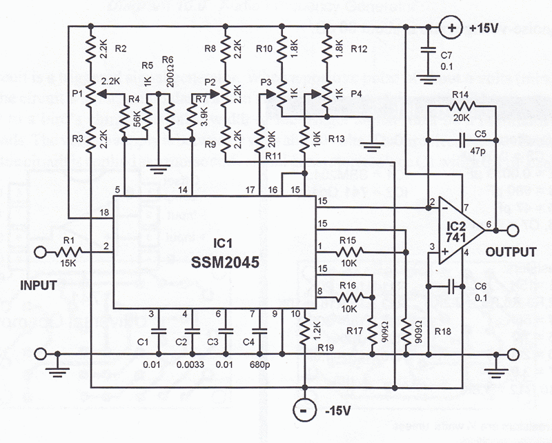 AUDIO PROCESSOR SIRKUIT | * S . S . E