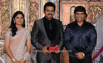 Actor Karthi Wedding Reception Photos