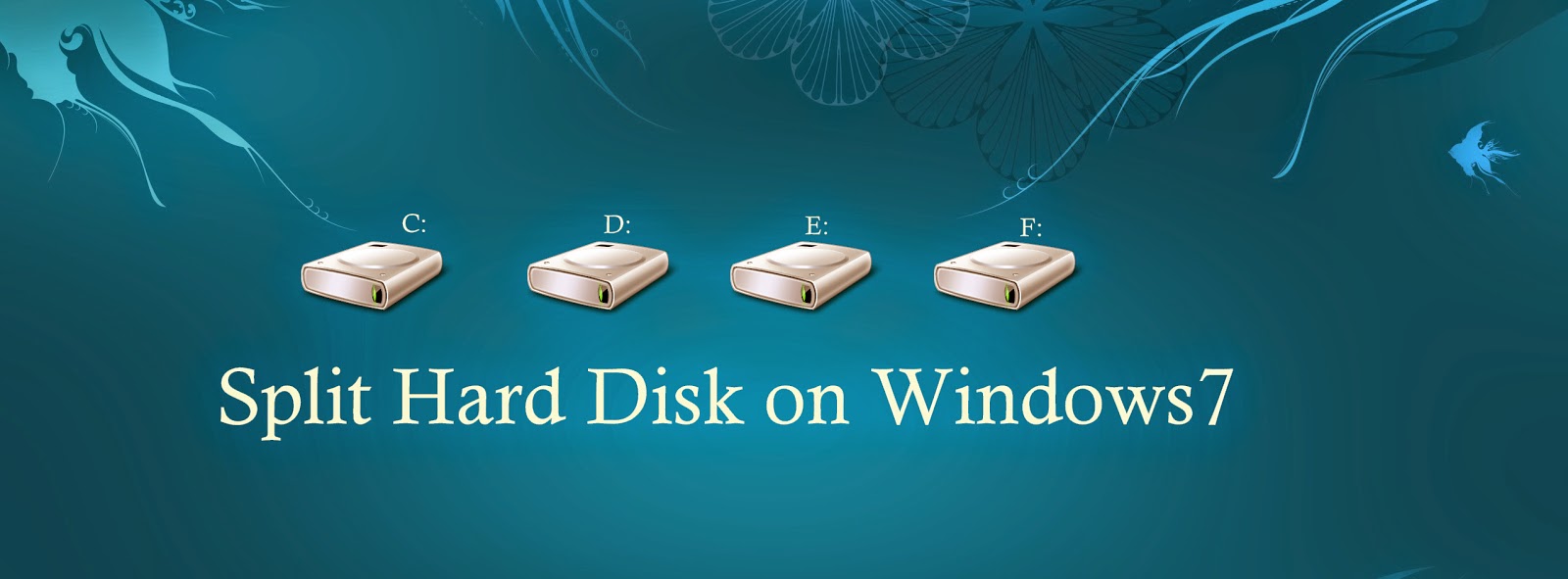 Create or Split a New Partition On a Windows 7 Hard Disk Windows Trickzz