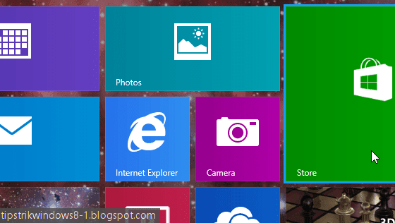 cara reset semua live tile start screen di windows 8.1