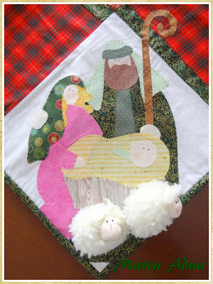 Patchwork e apliquê de natal, Decoração natalina, Decoração de natal, Maria Adna Ateliê, Publicado em revista