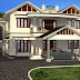 Double storied modern house