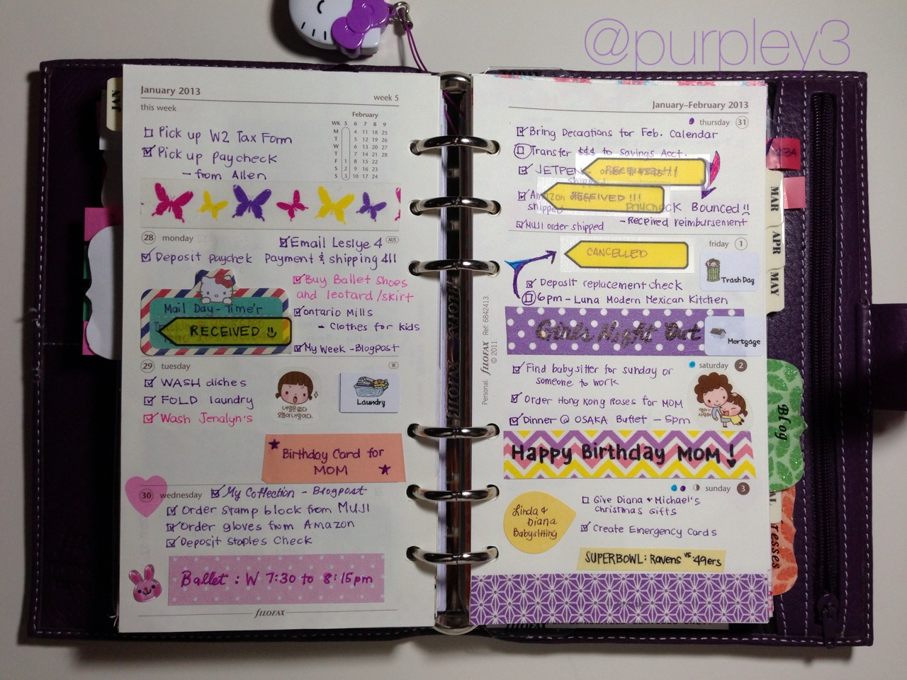 How to Decorate Your Planner with Washi Tape - The Chic Life