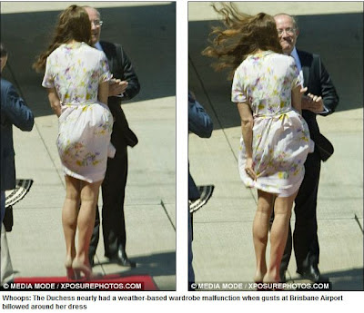 Kate Middleton Wardrobe Malfunctions Photos