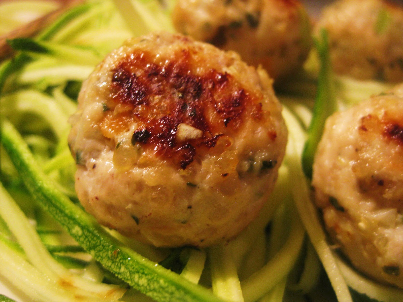 The Queen of Quinoa Glutenfree Asian Turkey Meatballs with Zucchini
