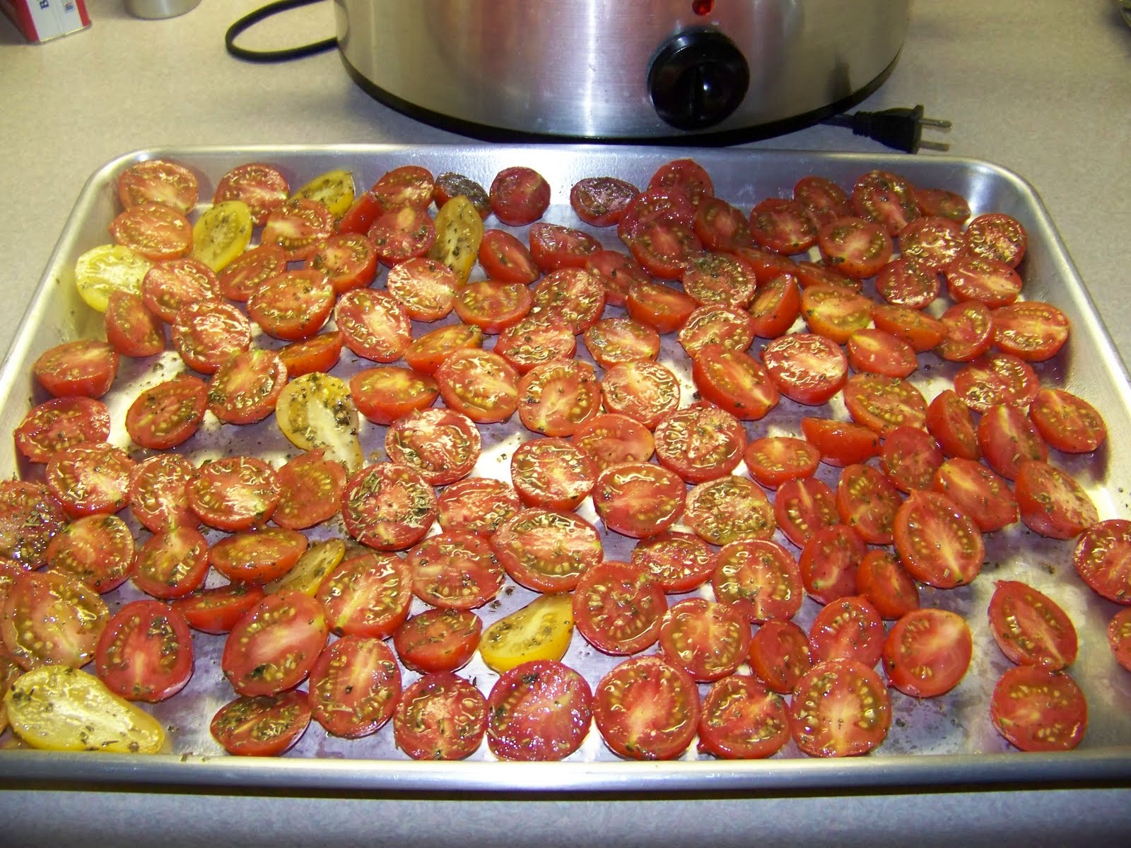 Hickery Holler Farm Oven Roasting Tomatoes
