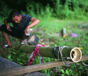 How to Make a Bamboo Cannon or Lantaka