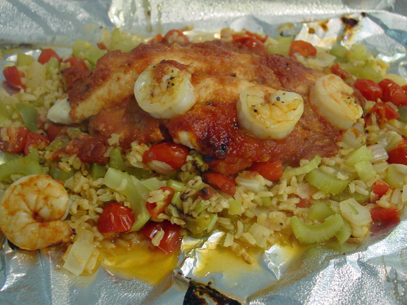 Soup Spice Everything Nice Creole Catfish Foil Packet