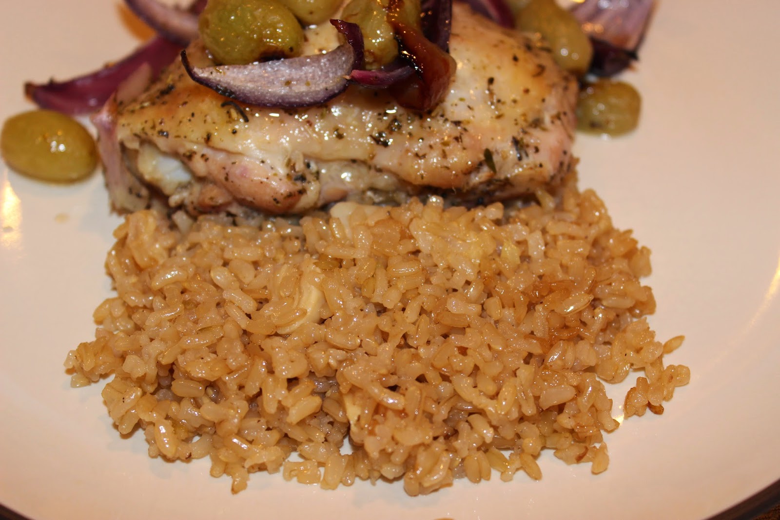 Kosher Kitchen Baked Garlic Rice Pilaf
