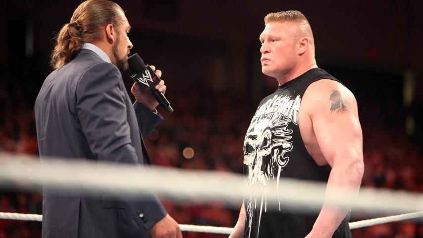 Possible issue du match Triple H vs Brock Lesnar à WrestleMania Triple+h+vs.+brock+lesnar