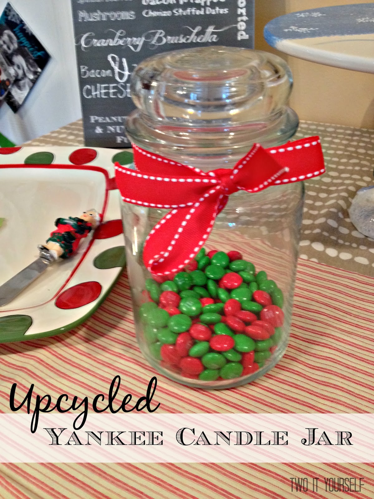 Two It Yourself Reuse Yankee Candle Jars How to Remove Wax from the