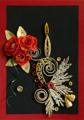 Neli Quilling Art: Quilling cards - Christmas