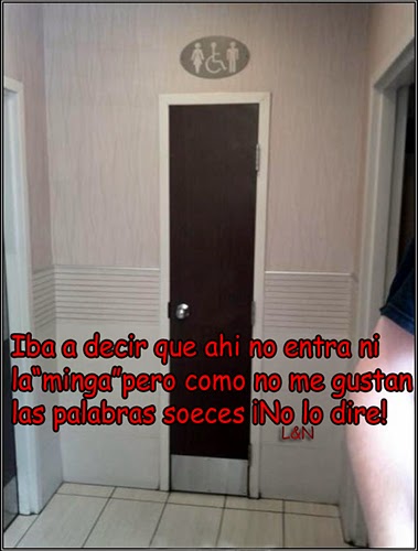 Iba a decir que ahi no entra ni la