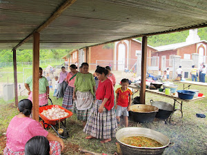 Preparing the Caldo for a few hundred