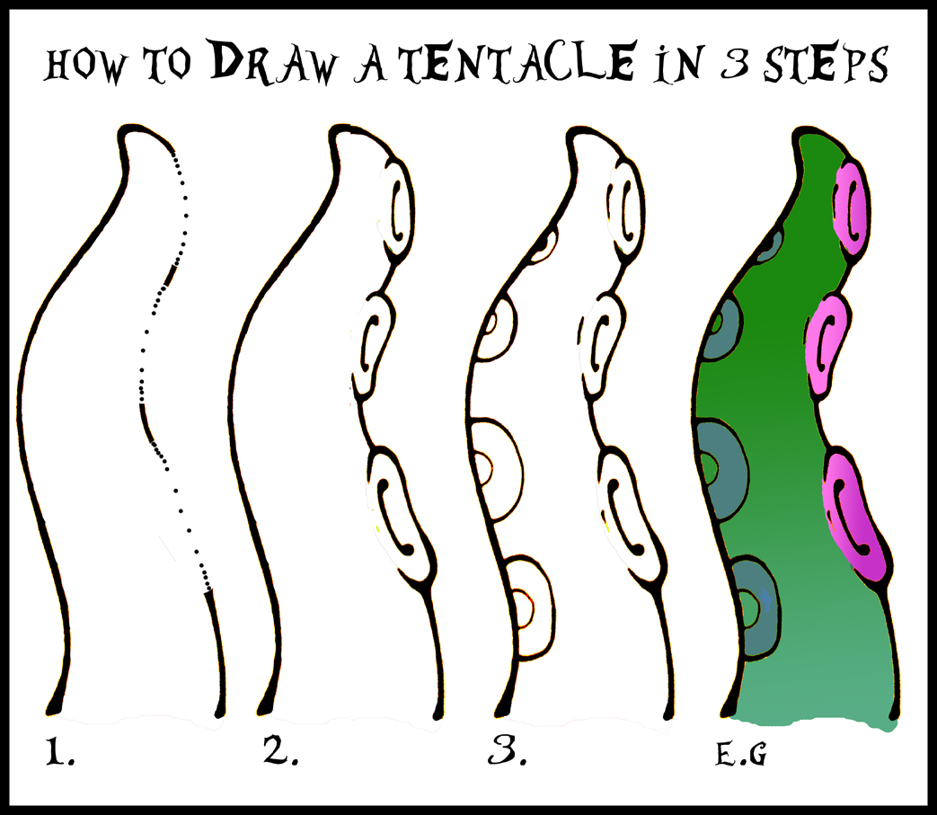  How To Draw Tentacles  Don t miss out 