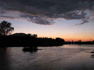 Sunset on the Fall River, Fall River Mills, CA