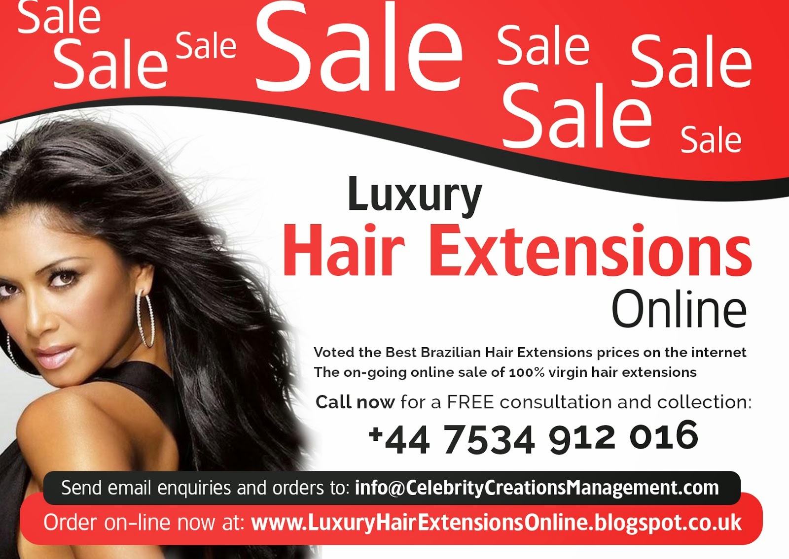 THE LUXURY HAIR EXTENSIONS SALE