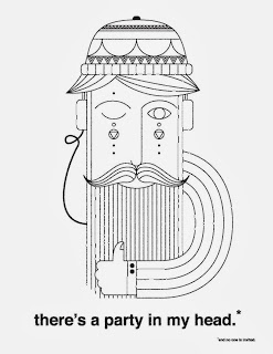 Coloring a art book. Outside the Lines | Wake-Up