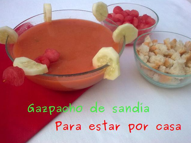 Gazpacho De Sandía

