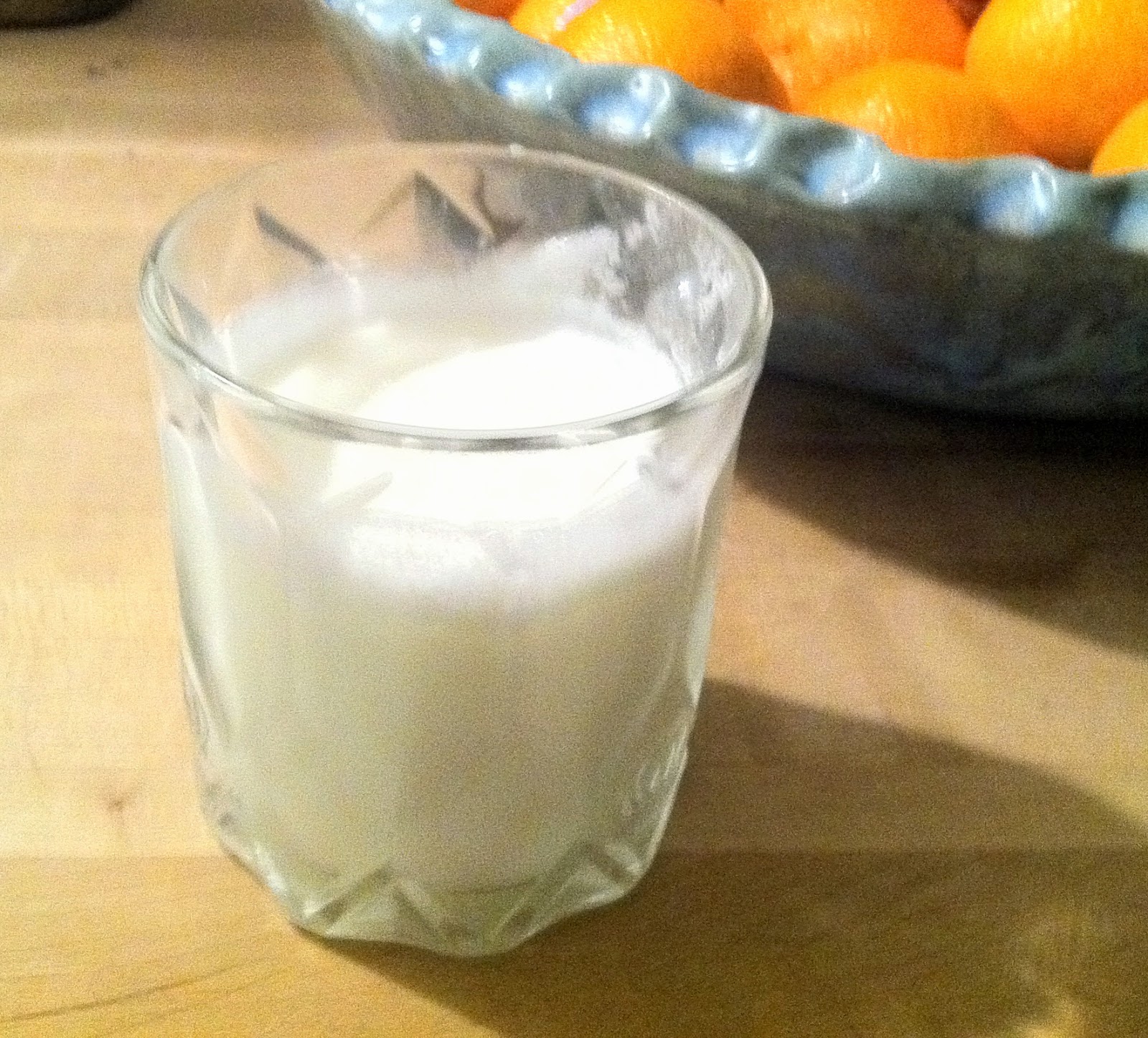 The Tipsy Baker Lifting a glass to Mrs. L