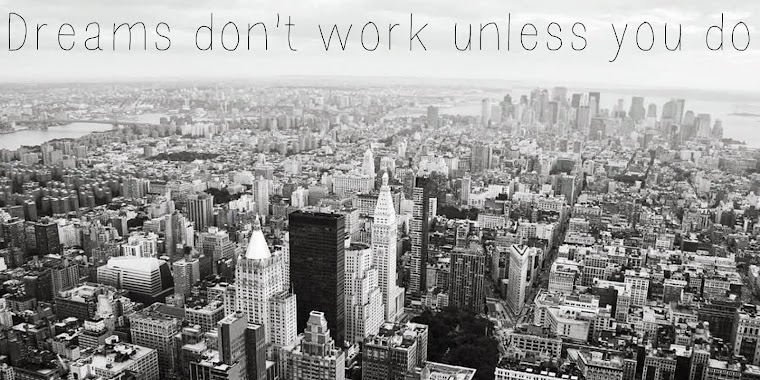 Dreams don't work unless you do