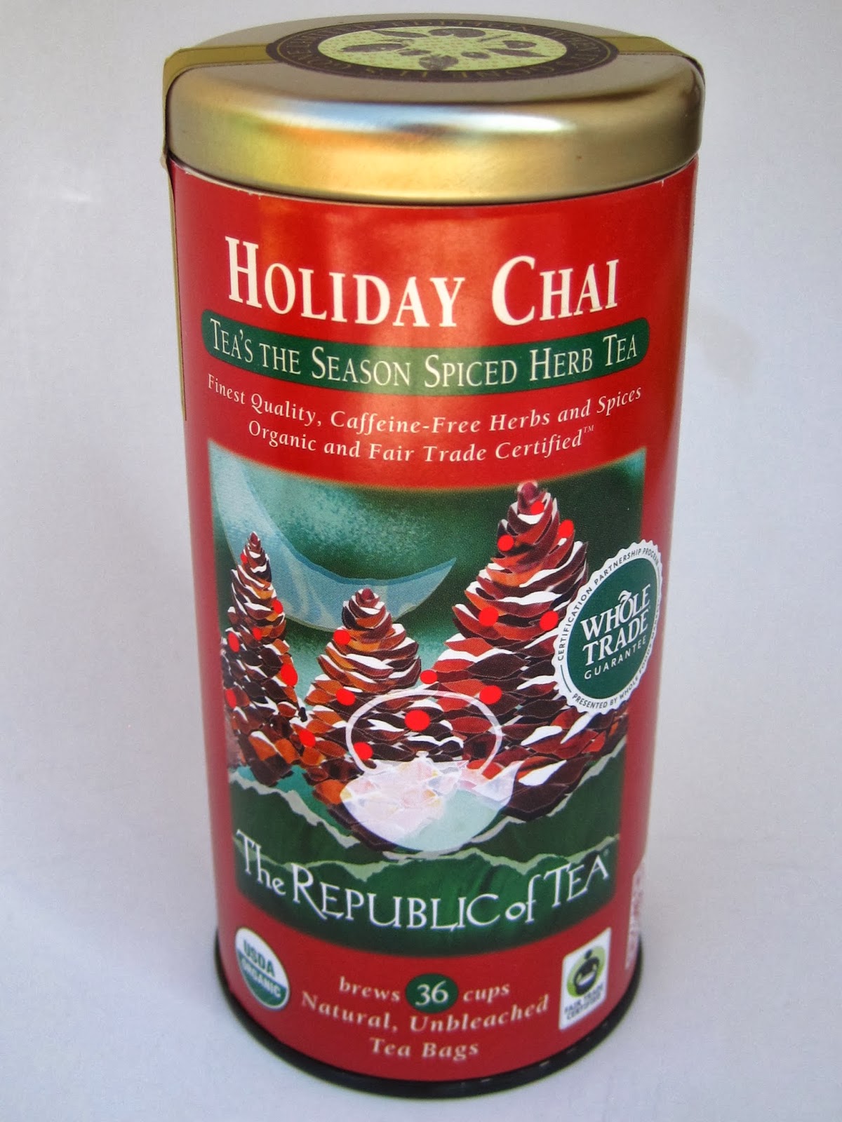 Tea With Friends Republic of Tea's Holiday Chai