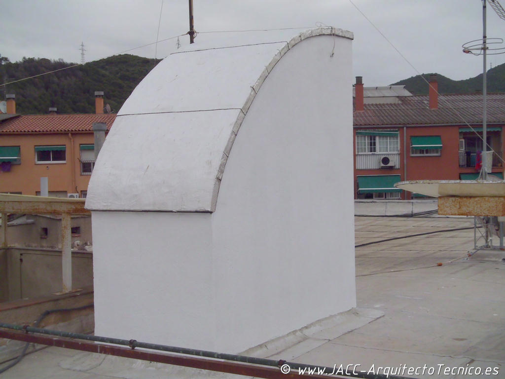 JACC - Arquitecto Técnico, su blog: Nuevo acceso a cubierta (IV)