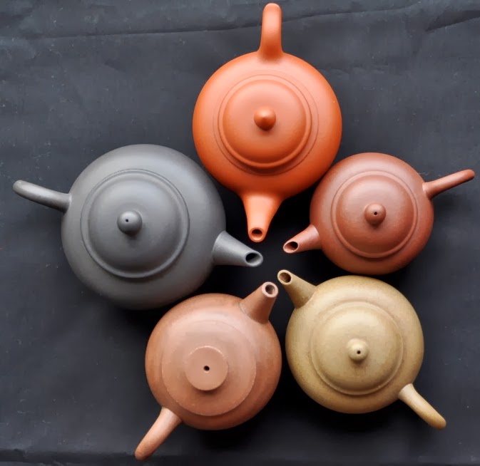 Tea Masters Teapots on show, teapots for sale