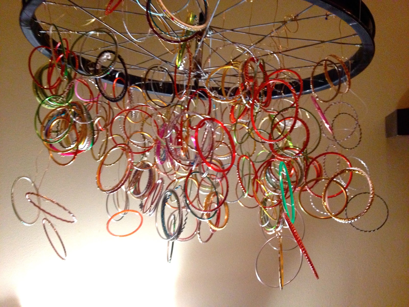 Reggio Inspired Hanging Art Fairy Dust Teaching