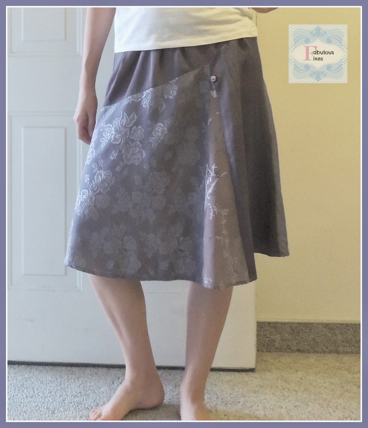 Fabulous Fixes Shortening a Skirt the Easy Way
