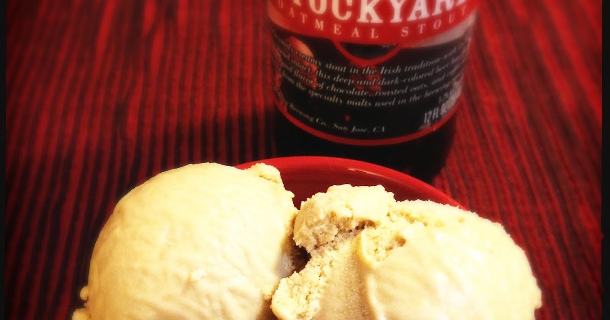 The Lush Chef Stout Ice Cream