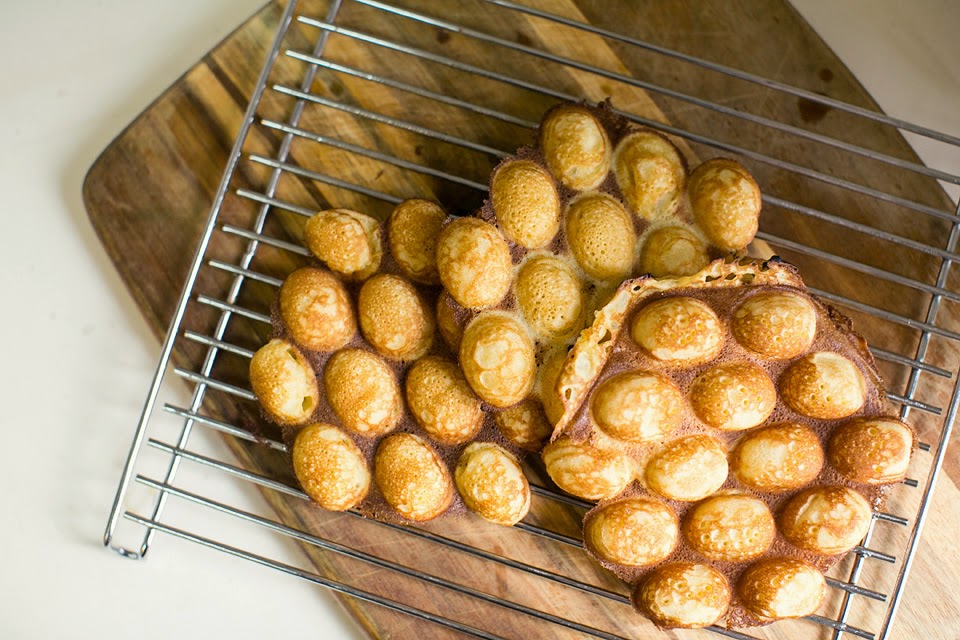 traditional bubble waffles... patterson estate