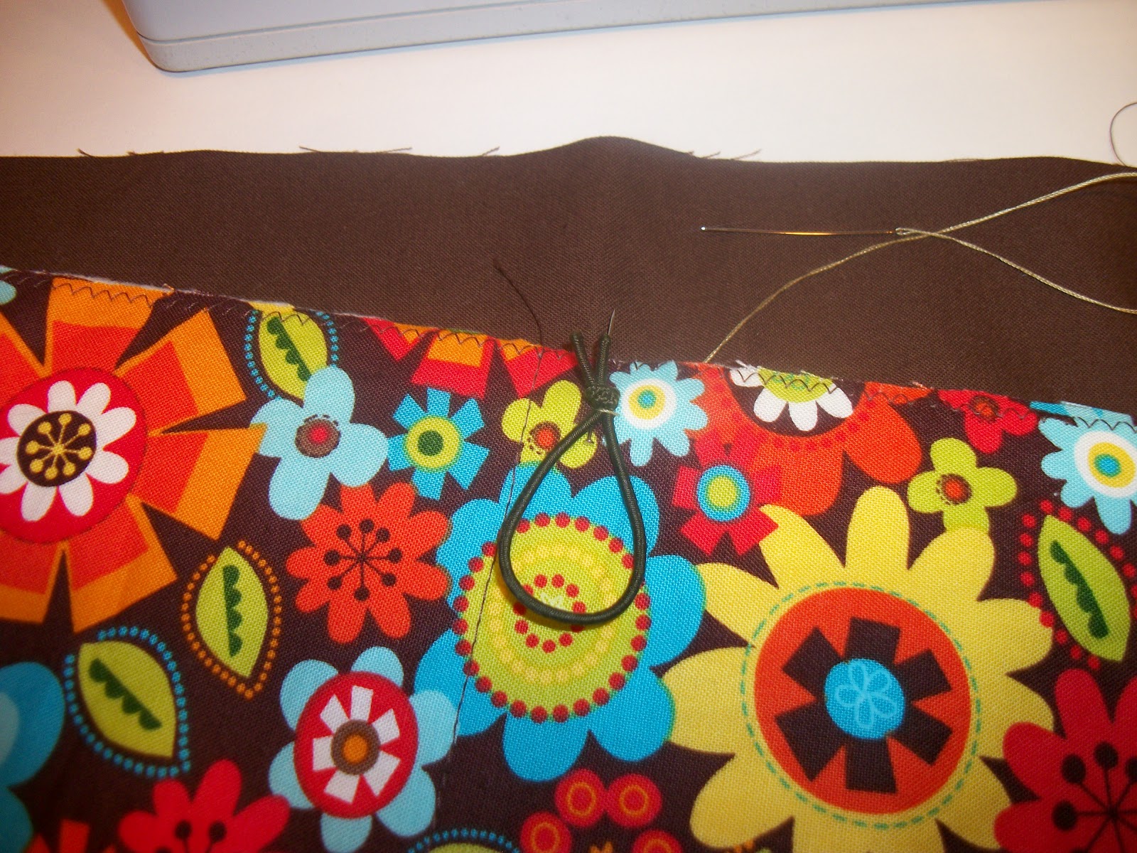 Mimi's Needle and Thread Make a ruffled Ipad pouch.