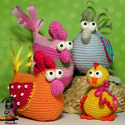 crochet bird pattern, amigurumi pattern, crochet easter, crochet Vendulka, crochet chicken pattern, crochet easter decoration