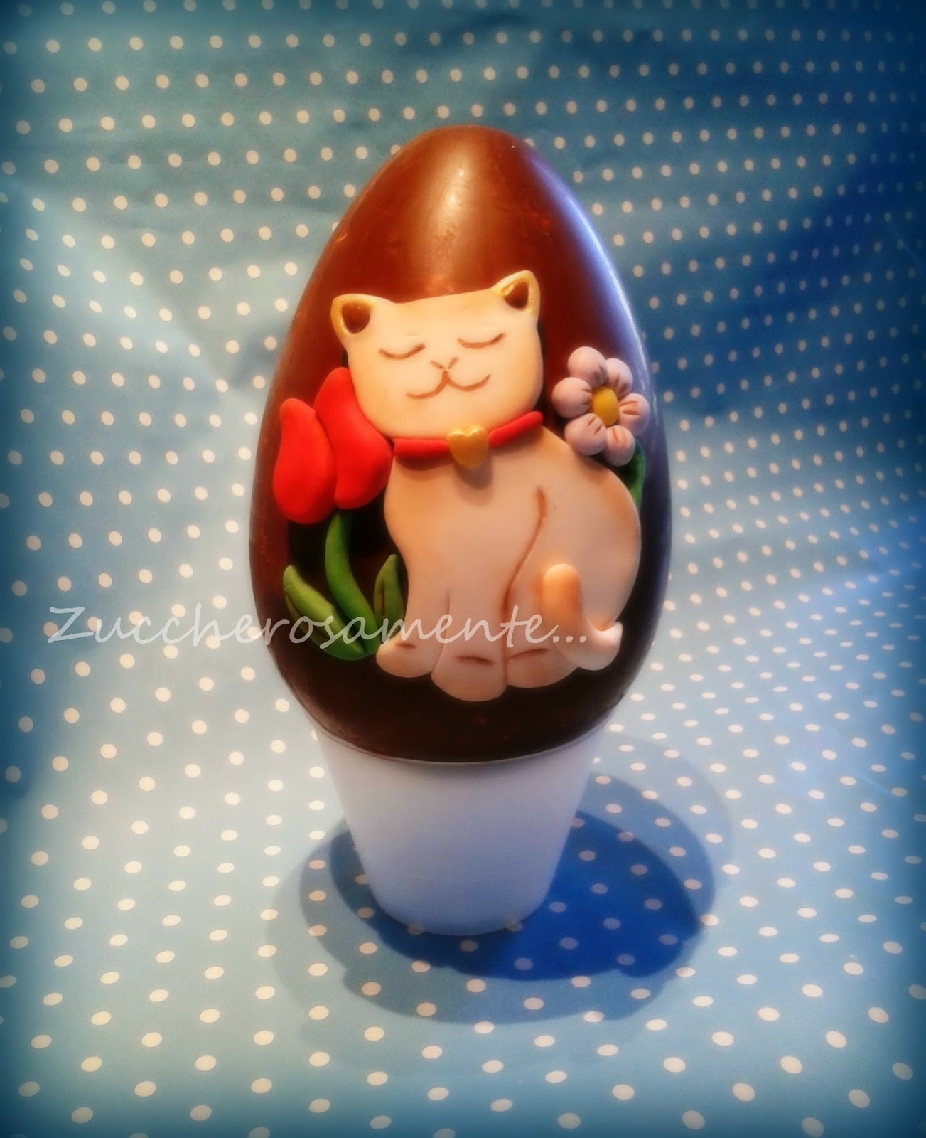 Zuccherosamente... Uova di pasqua decorate stile thun