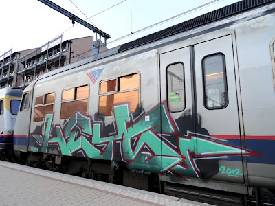 GRAFFITI ON TRAIN