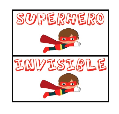 Superhero In Words