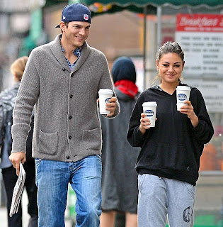 Ashton Kutcher and Mila Kunis are off to Britain Ashton Kutcher and Mila Kunis are off to Britain