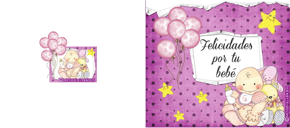 tarjetas de nacimiento de bebe