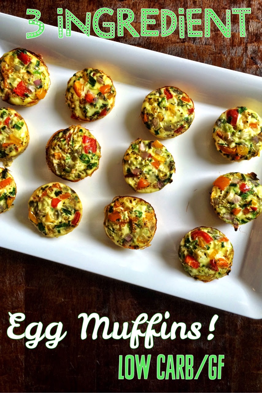 Southern FIT Egg Muffins // Low Carb & GF// 3 Ingredients!